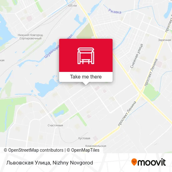Львовская Улица map