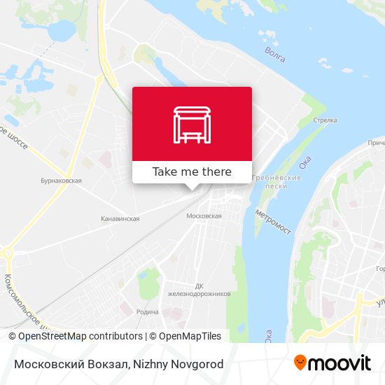 Московский Вокзал map