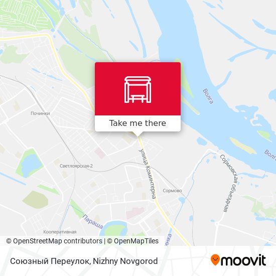 Союзный Переулок map