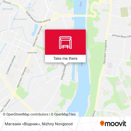 Магазин «Водник» map