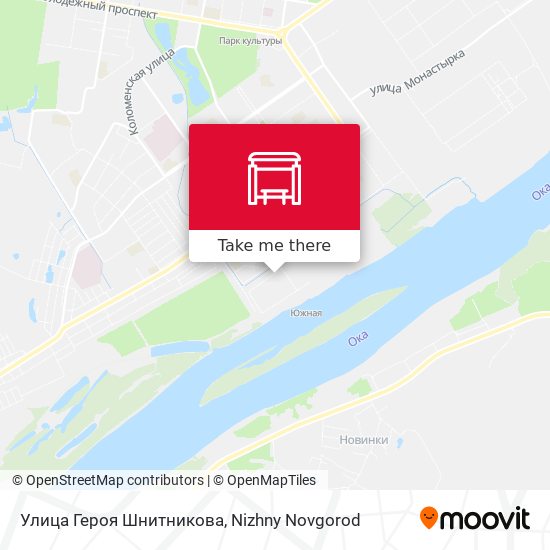 Улица Героя Шнитникова map