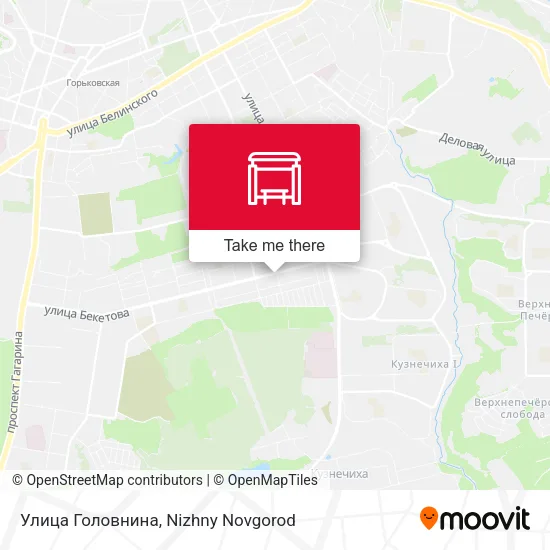 Улица Головнина map