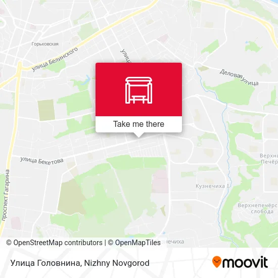 Улица Головнина map