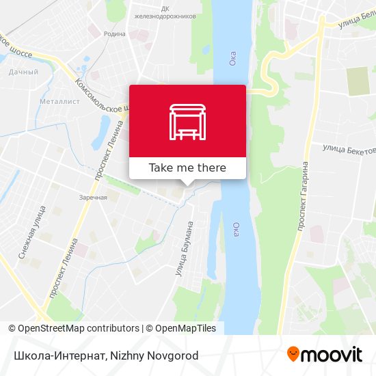 Школа-Интернат map