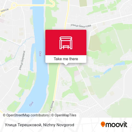Улица Терешковой map