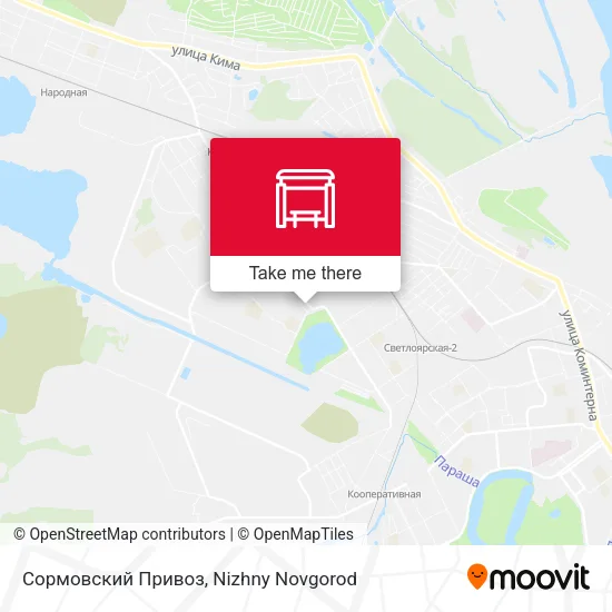 Сормовский Привоз map
