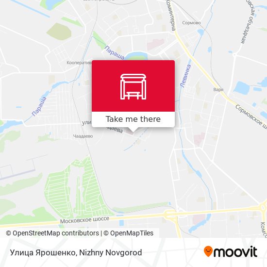 Улица Ярошенко map