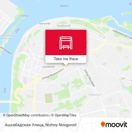 Ашхабадская Улица map