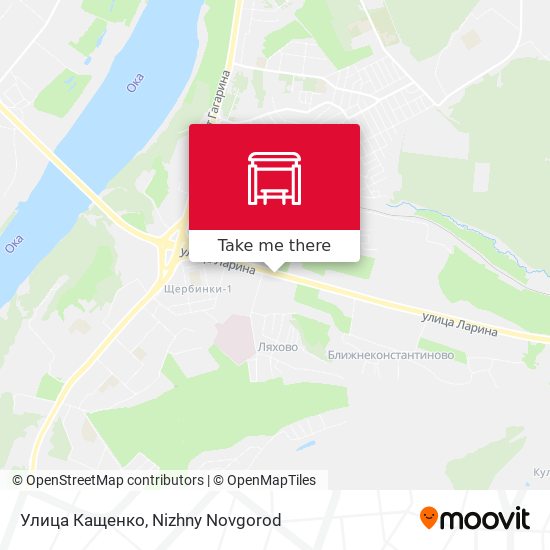 Улица Кащенко map