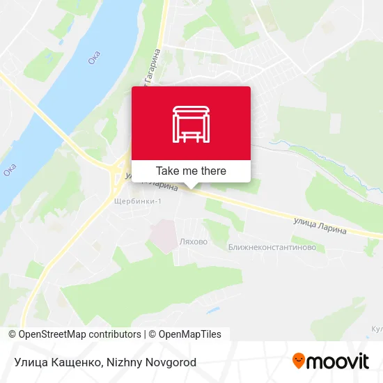 Улица Кащенко map