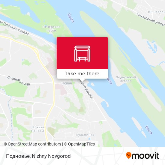 Подновье map