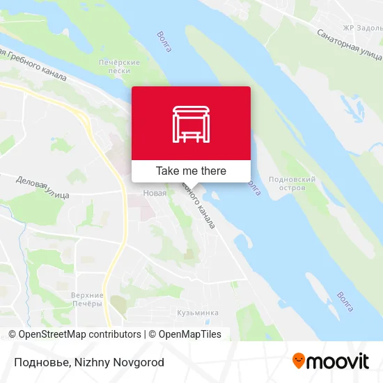 Подновье map