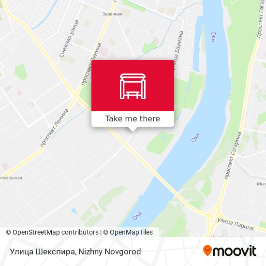 Улица Шекспира map
