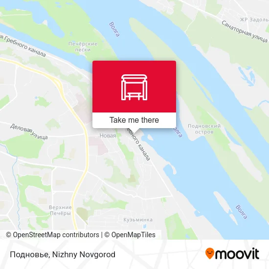 Подновье map
