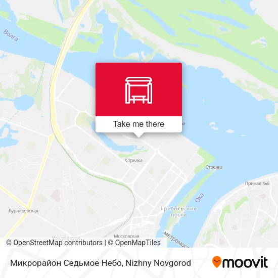 Микрорайон Седьмое Небо map
