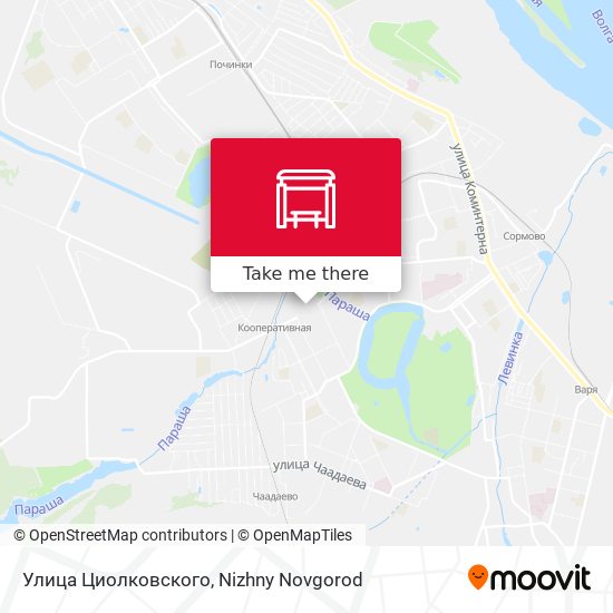 Улица Циолковского map
