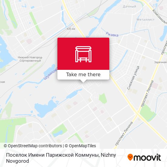 Поселок Имени Парижской Коммуны map