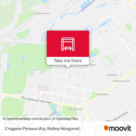 Стадион Ручных Игр map