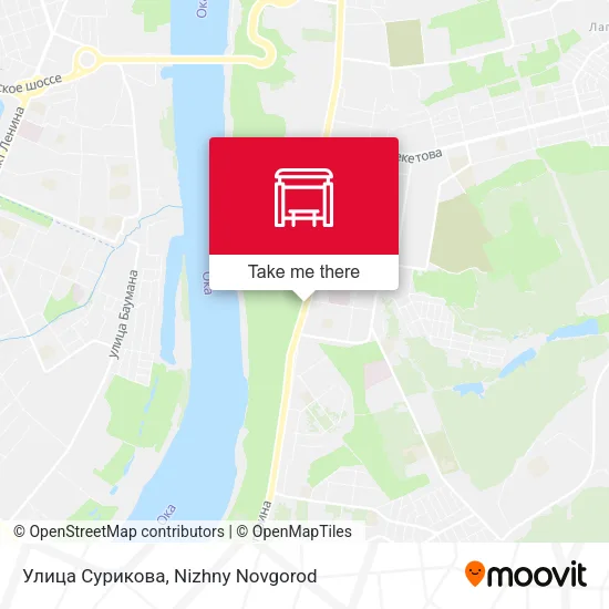 Улица Сурикова map