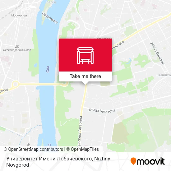 Университет Имени Лобачевского map