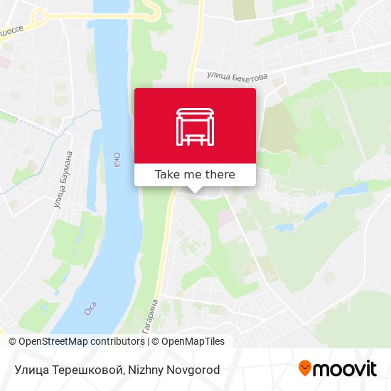 Улица Терешковой map