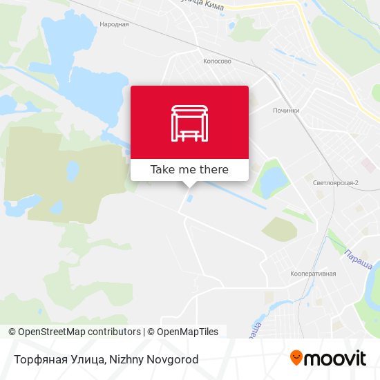 Торфяная Улица map