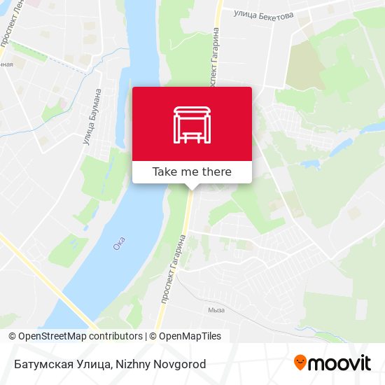 Батумская Улица map