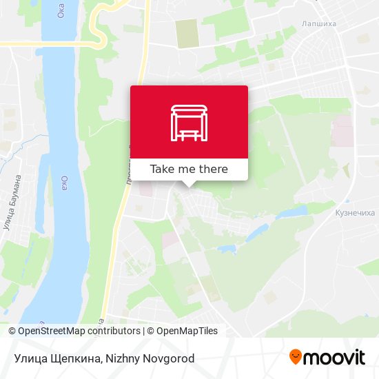 Улица Щепкина map
