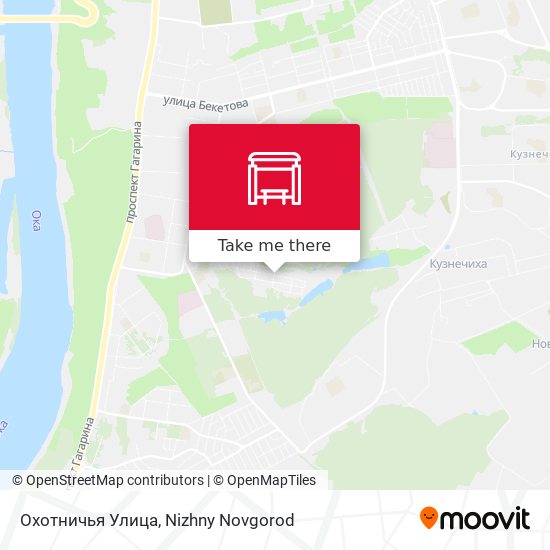 Охотничья Улица map