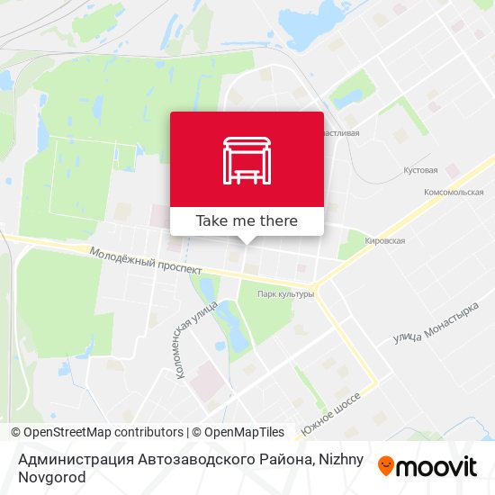 Администрация Автозаводского Района map