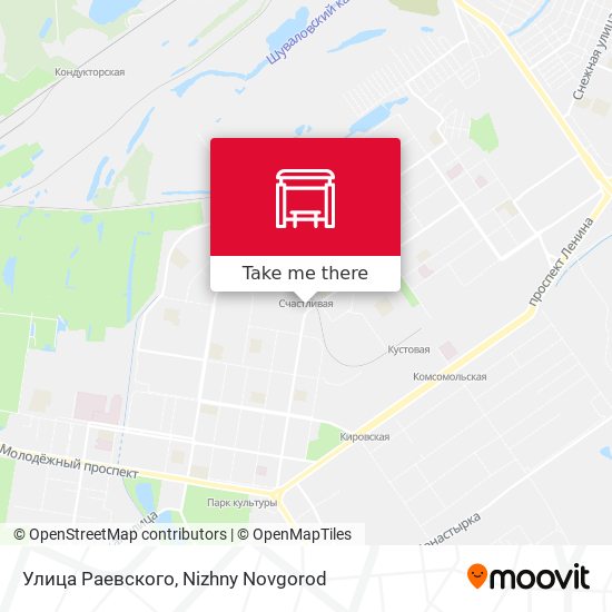 Улица Раевского map
