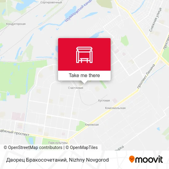 Дворец Бракосочетаний map