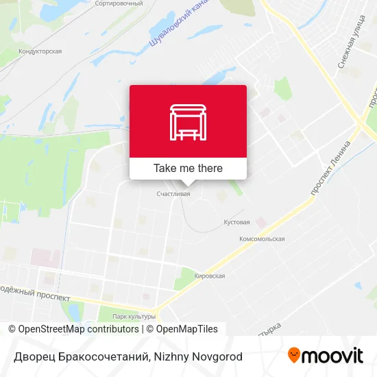 Дворец Бракосочетаний map