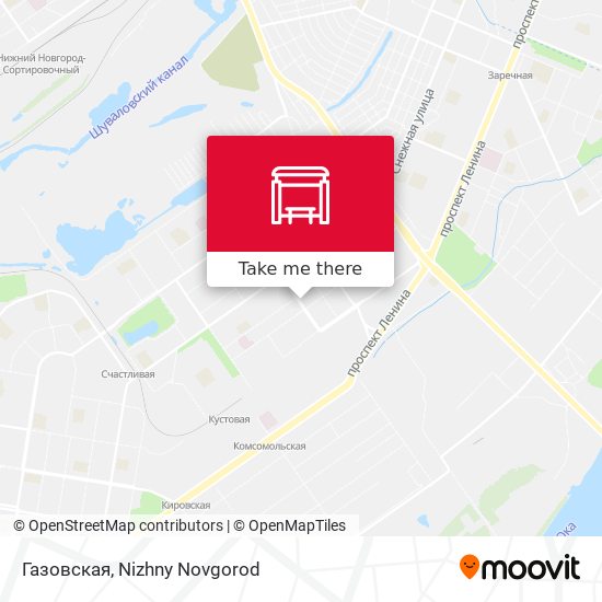 Газовская map