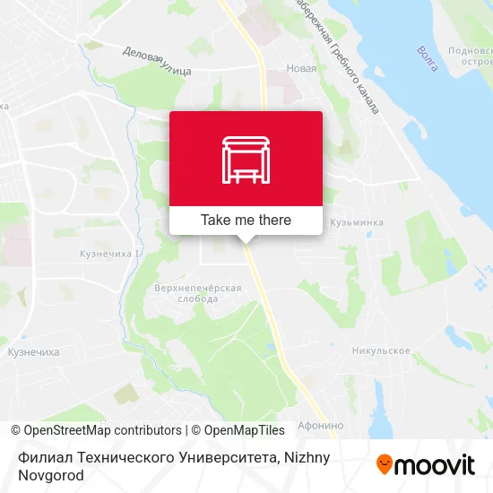Филиал Технического Университета map