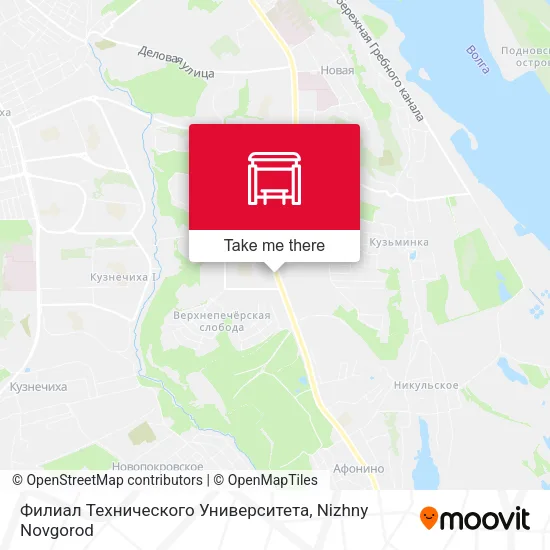 Филиал Технического Университета map
