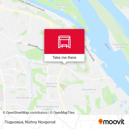Подновье map