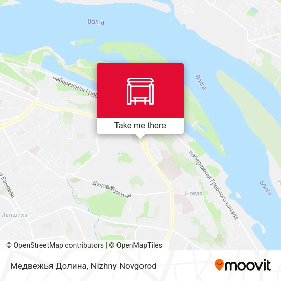 Медвежья Долина map