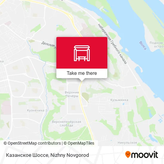 Казанское Шоссе map