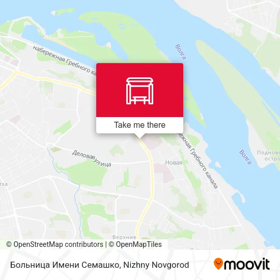 Больница Имени Семашко map