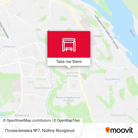 Поликлиника №7 map