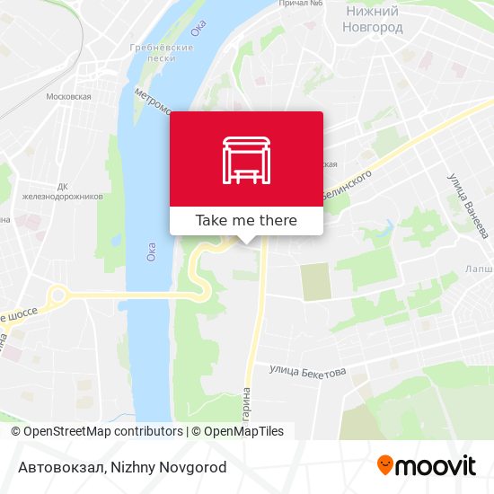 Автовокзал map