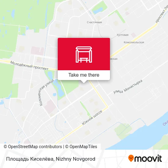 Площадь Киселёва map