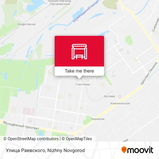 Улица Раевского map
