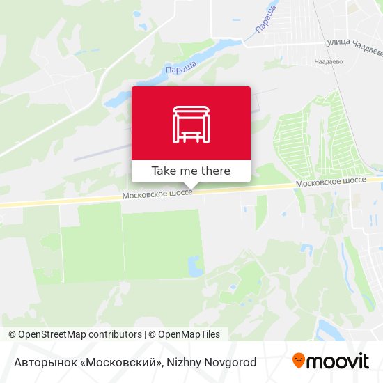 Авторынок «Московский» map