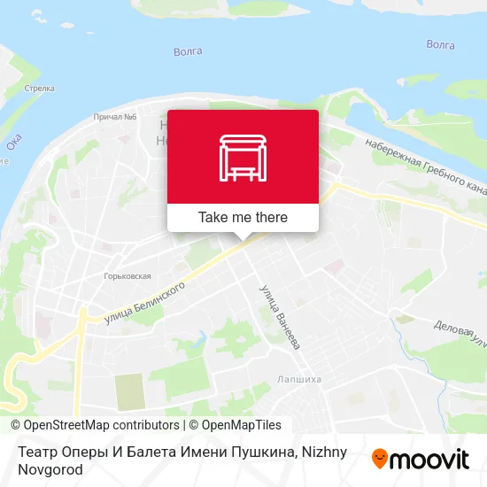 Театр Оперы И Балета Имени Пушкина map
