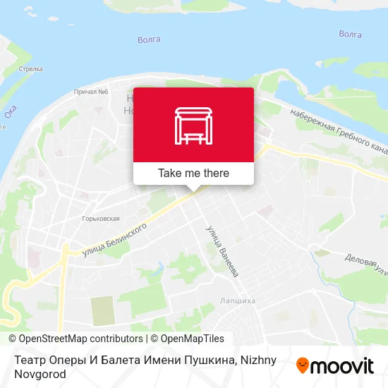 Театр Оперы И Балета Имени Пушкина map