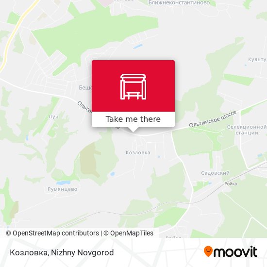 Козловка map