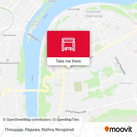 Площадь Лядова map