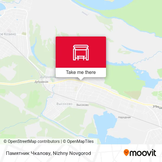 Памятник Чкалову map